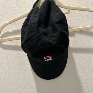 Fila Black Cap with Logo